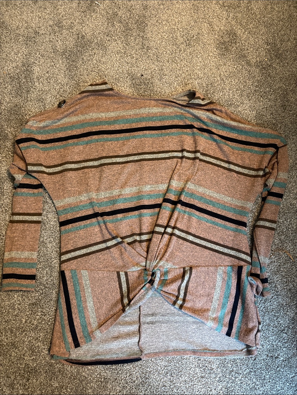 BKE Striped Twist-Top